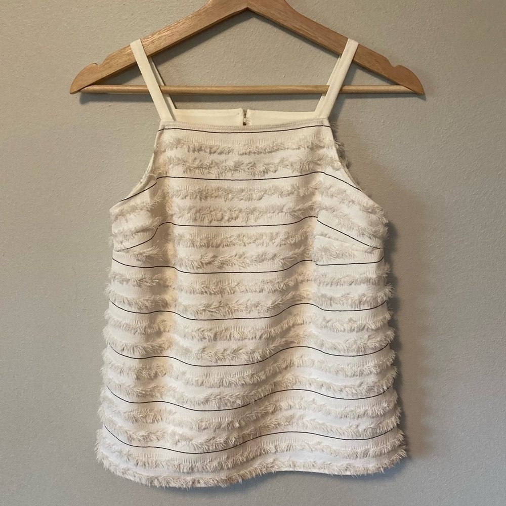 Maeve Fringe Tank Top Quinn Size 0